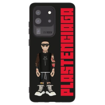 Picasee silikonowe czarne etui na Samsung Galaxy S20 Ultra 5G G988F - Tomáš Rajchl