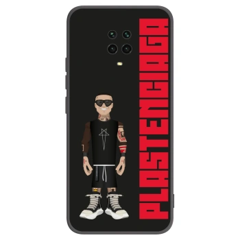 Picasee silikonowe czarne etui na Xiaomi Redmi Note 9 Pro - Tomáš Rajchl