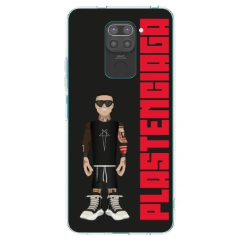 Picasee silikonowe czarne etui na Xiaomi Redmi Note 9 - Tomáš Rajchl
