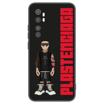Picasee silikonowe czarne etui na Xiaomi Mi Note 10 Lite - Tomáš Rajchl