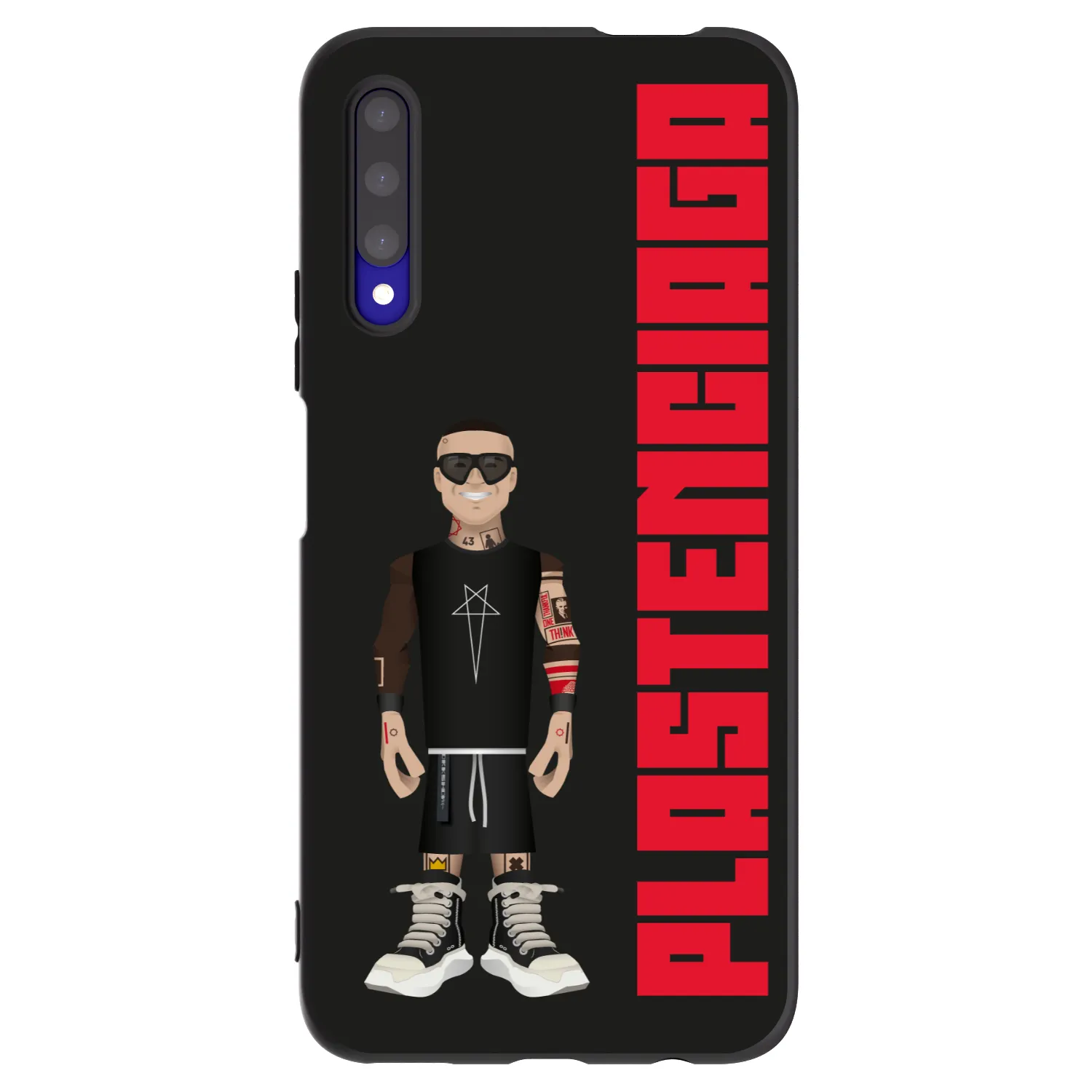 Picasee silikonowe czarne etui na Honor 9X Pro - Tomáš Rajchl