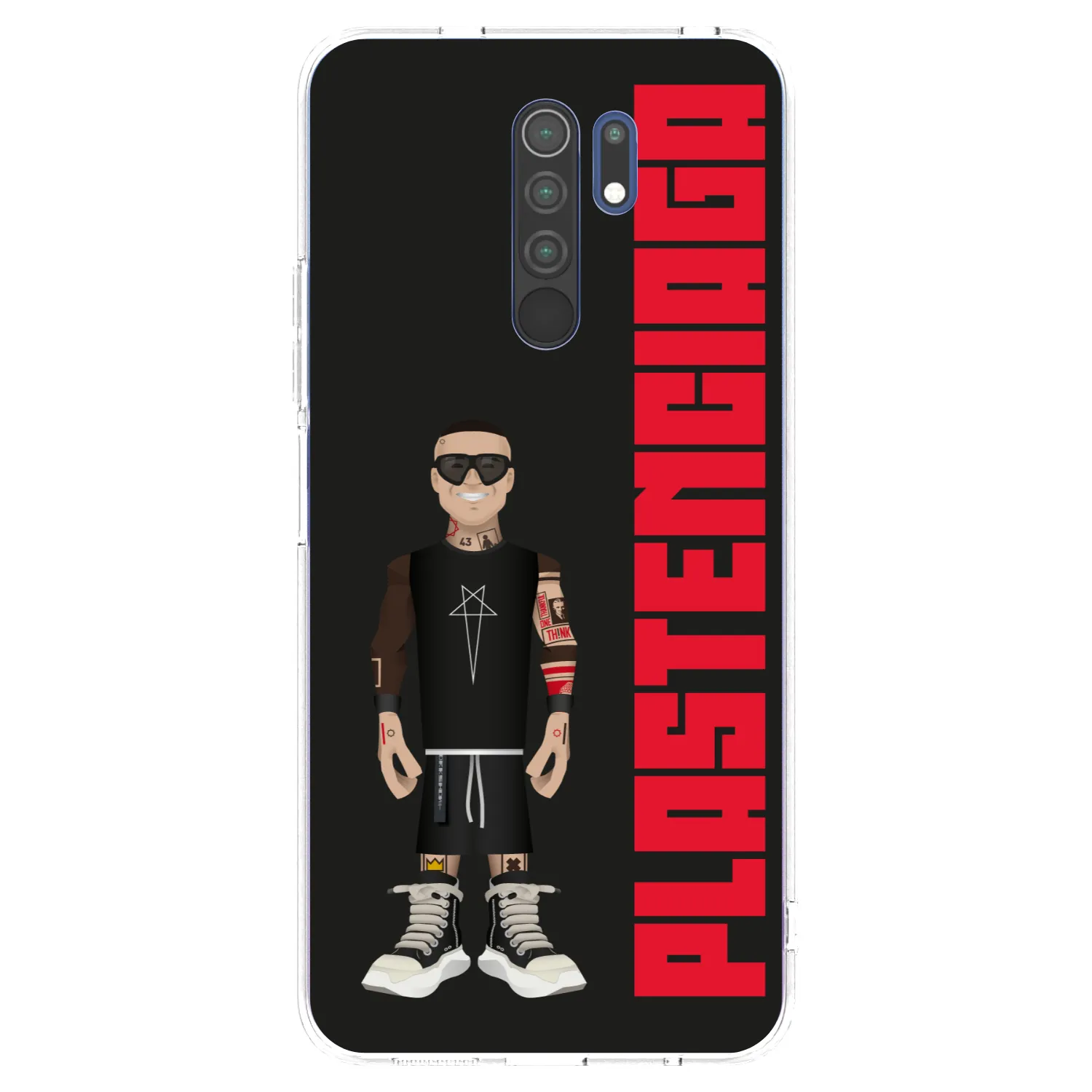 Picasee silikonowe przeźroczyste etui na Xiaomi Redmi 9 - Tomáš Rajchl