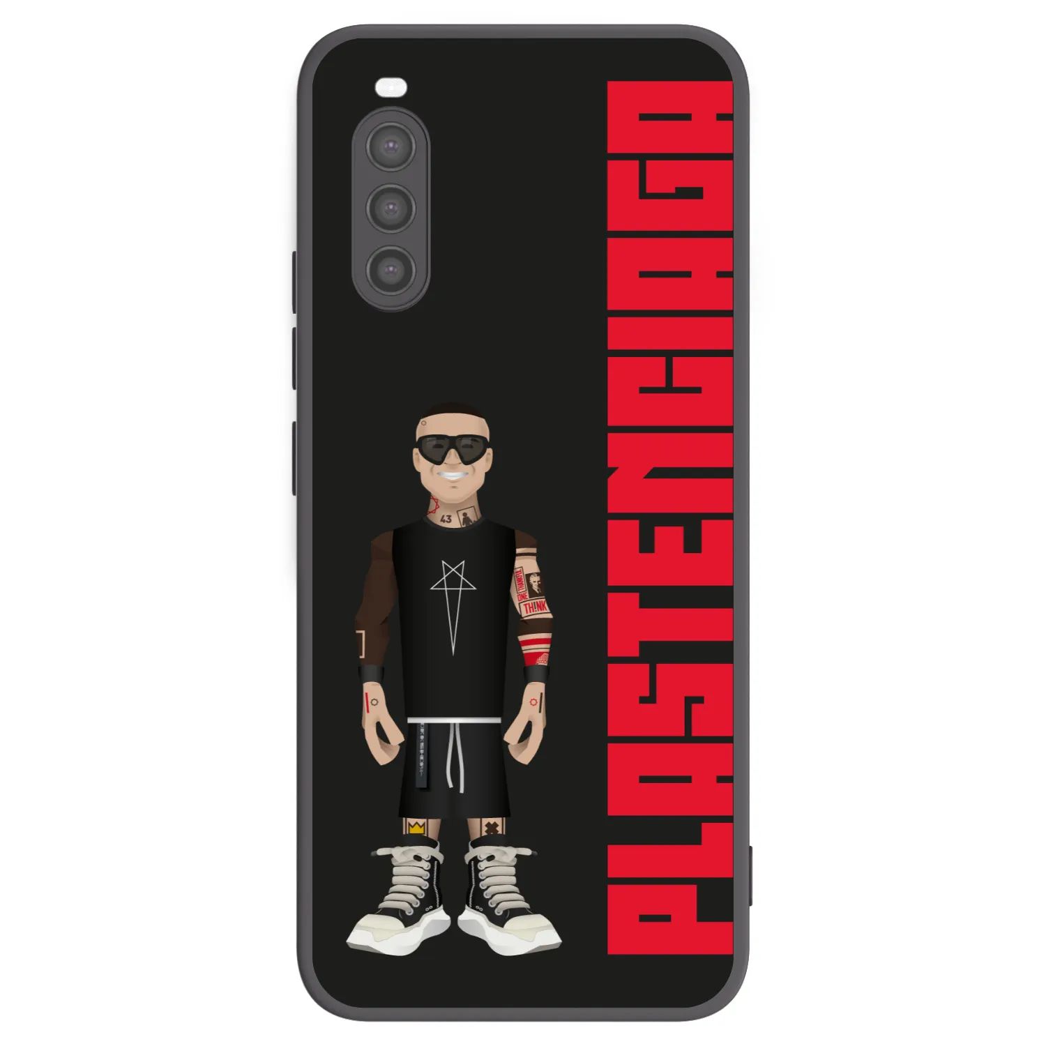 Picasee silikonowe czarne etui na Sony Xperia 10 II - Tomáš Rajchl