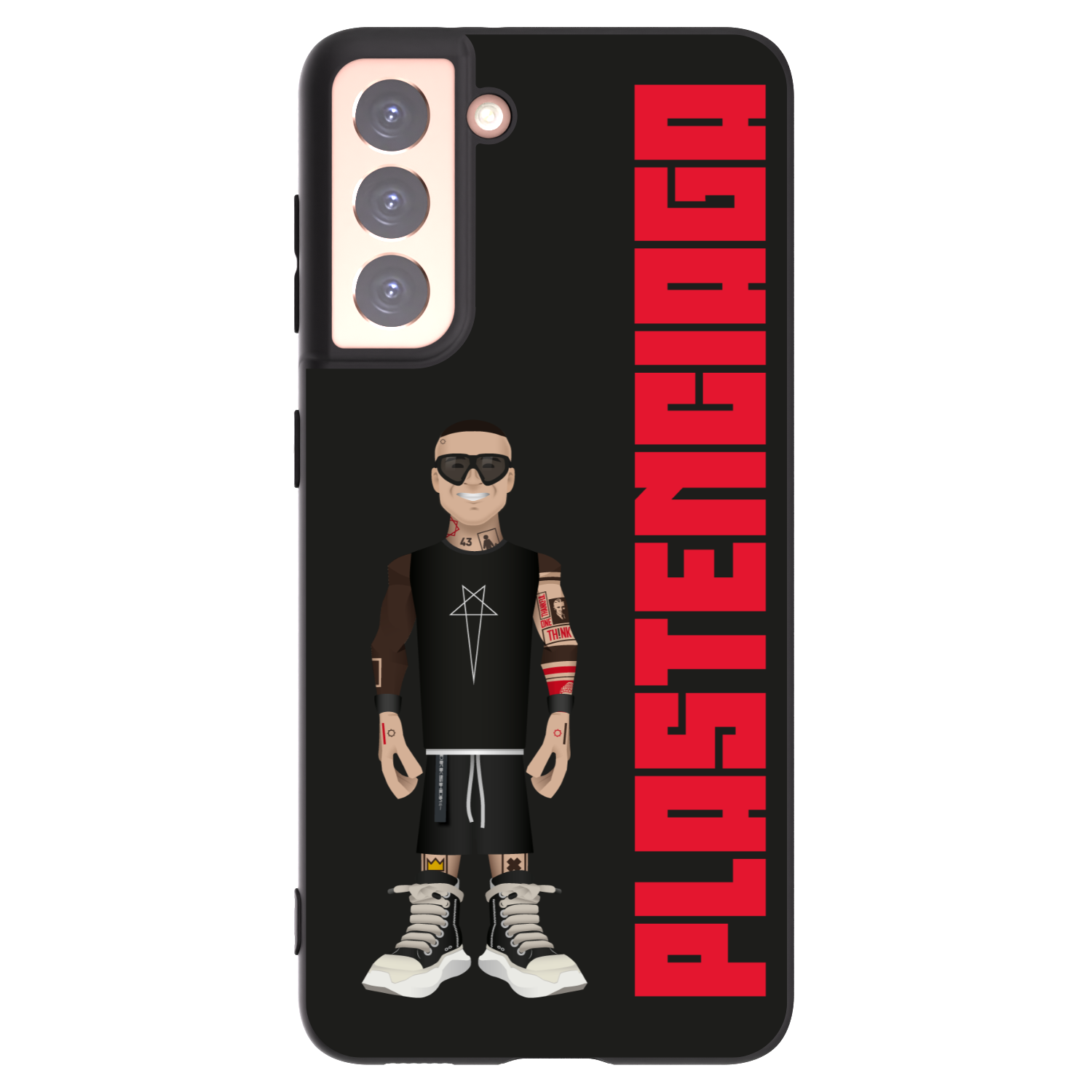 Picasee silikonowe czarne etui na Samsung Galaxy S21 5G G991B - Tomáš Rajchl