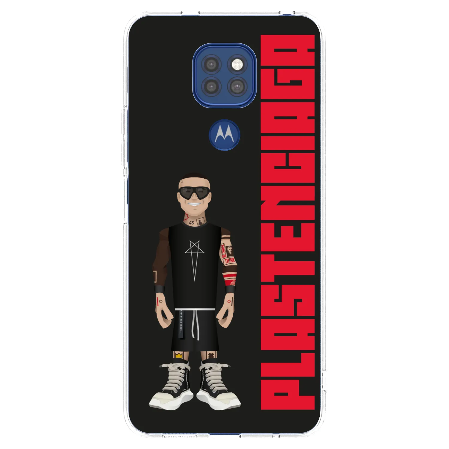 Picasee silikonowe przeźroczyste etui na Motorola Moto G9 Play - Tomáš Rajchl