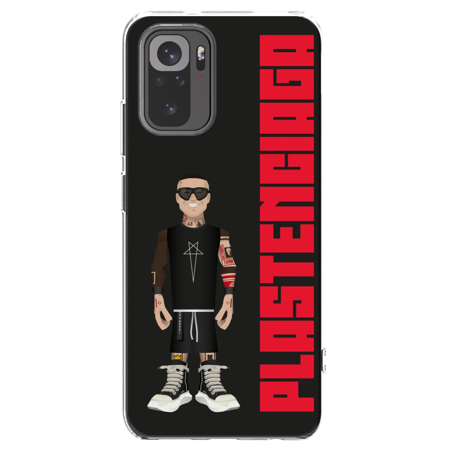 Picasee silikonowe przeźroczyste etui na Xiaomi Redmi Note 10 - Tomáš Rajchl