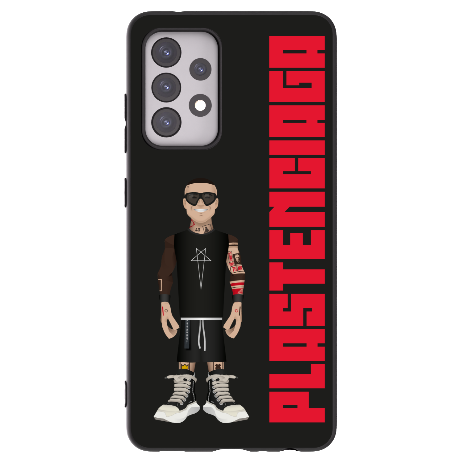 Picasee silikonowe czarne etui na Samsung Galaxy A52 5G A525F - Tomáš Rajchl