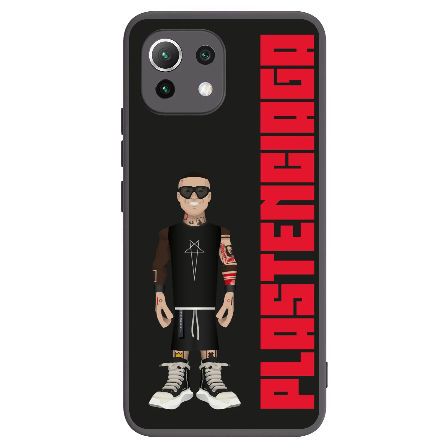 Picasee silikonowe czarne etui na Xiaomi Mi 11 Lite - Tomáš Rajchl