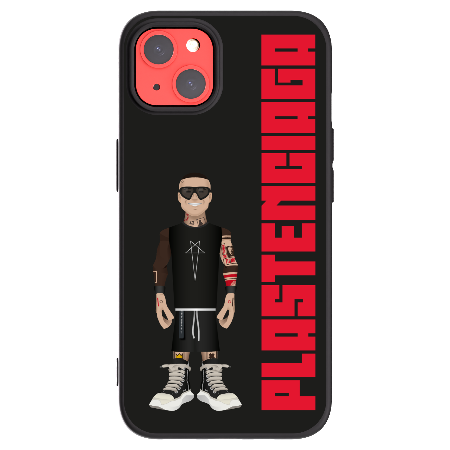 Picasee silikonowe czarne etui na Apple iPhone 13 - Tomáš Rajchl