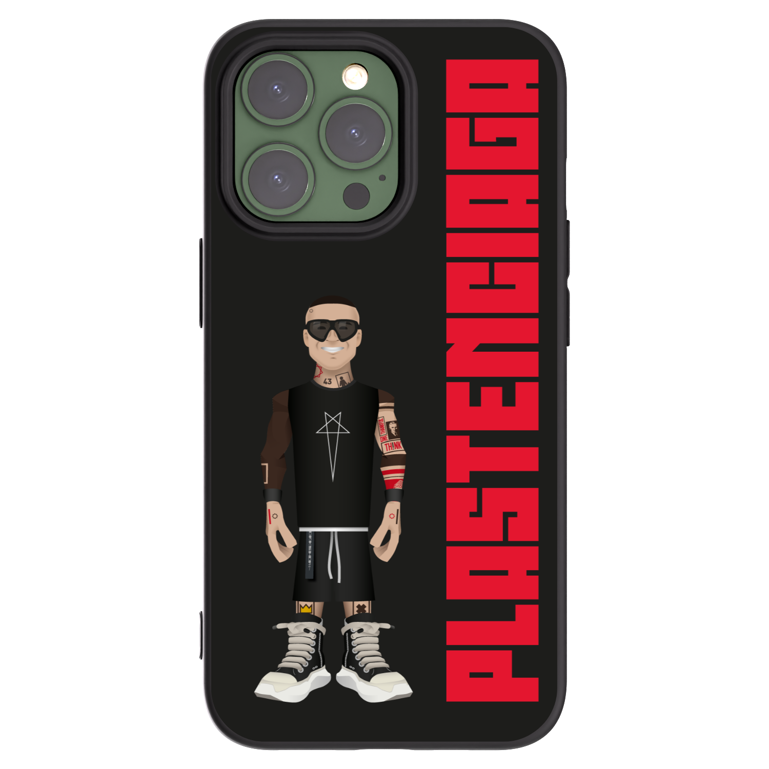 Picasee silikonowe czarne etui na Apple iPhone 13 Pro - Tomáš Rajchl