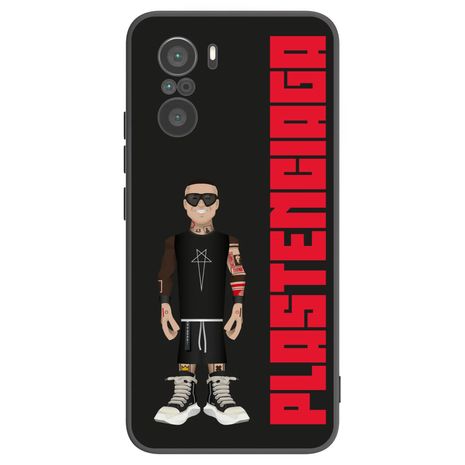 Picasee silikonowe czarne etui na Xiaomi Poco F3 - Tomáš Rajchl