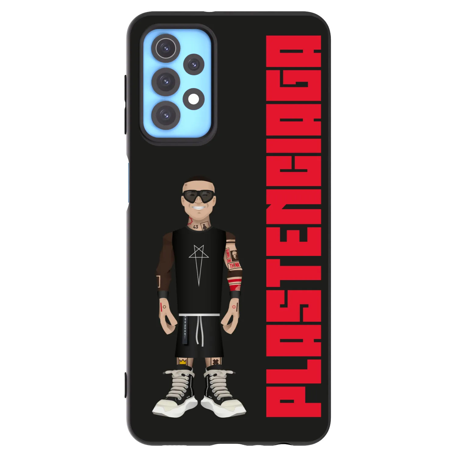 Picasee silikonowe czarne etui na Samsung Galaxy A32 4G SM-A325F - Tomáš Rajchl