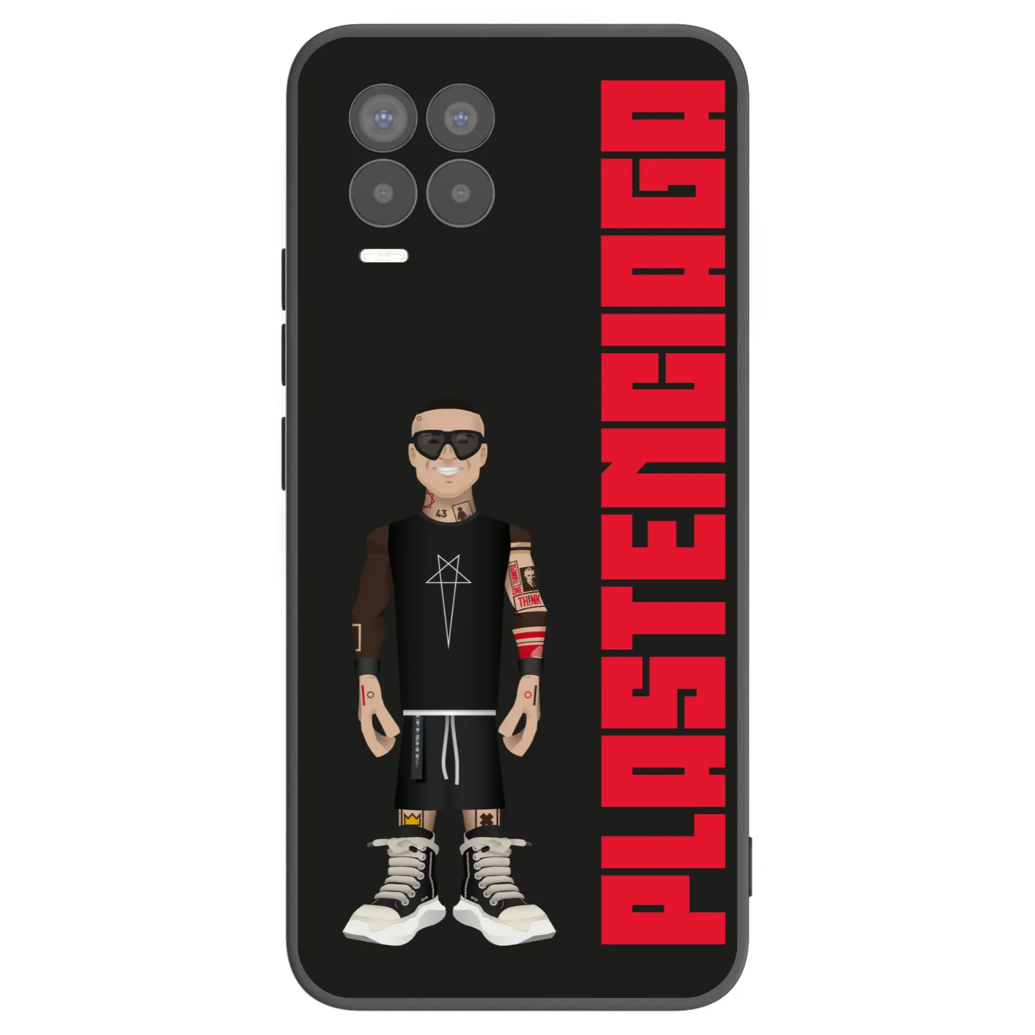 Picasee silikonowe czarne etui na Realme 8 Pro - Tomáš Rajchl
