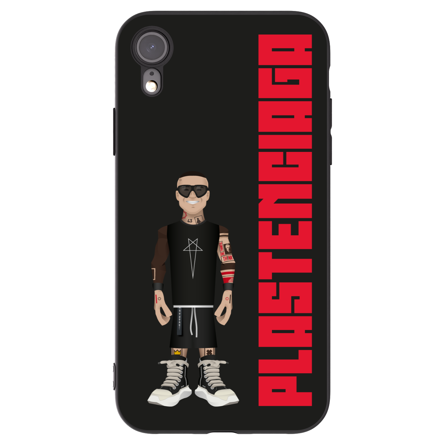 Picasee silikonowe czarne etui na Apple iPhone XR - Tomáš Rajchl