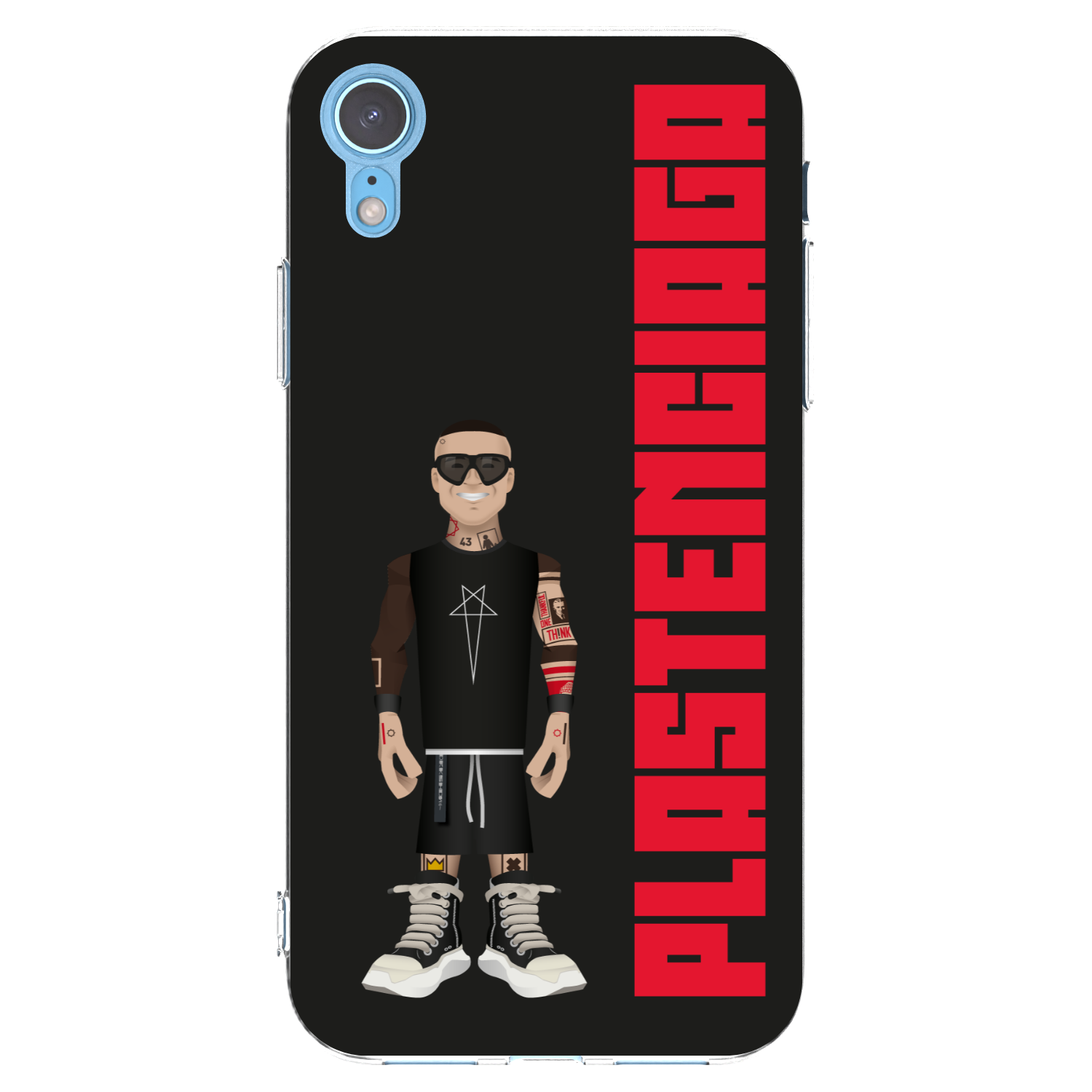 Picasee silikonowe przeźroczyste etui na Apple iPhone XR - Tomáš Rajchl