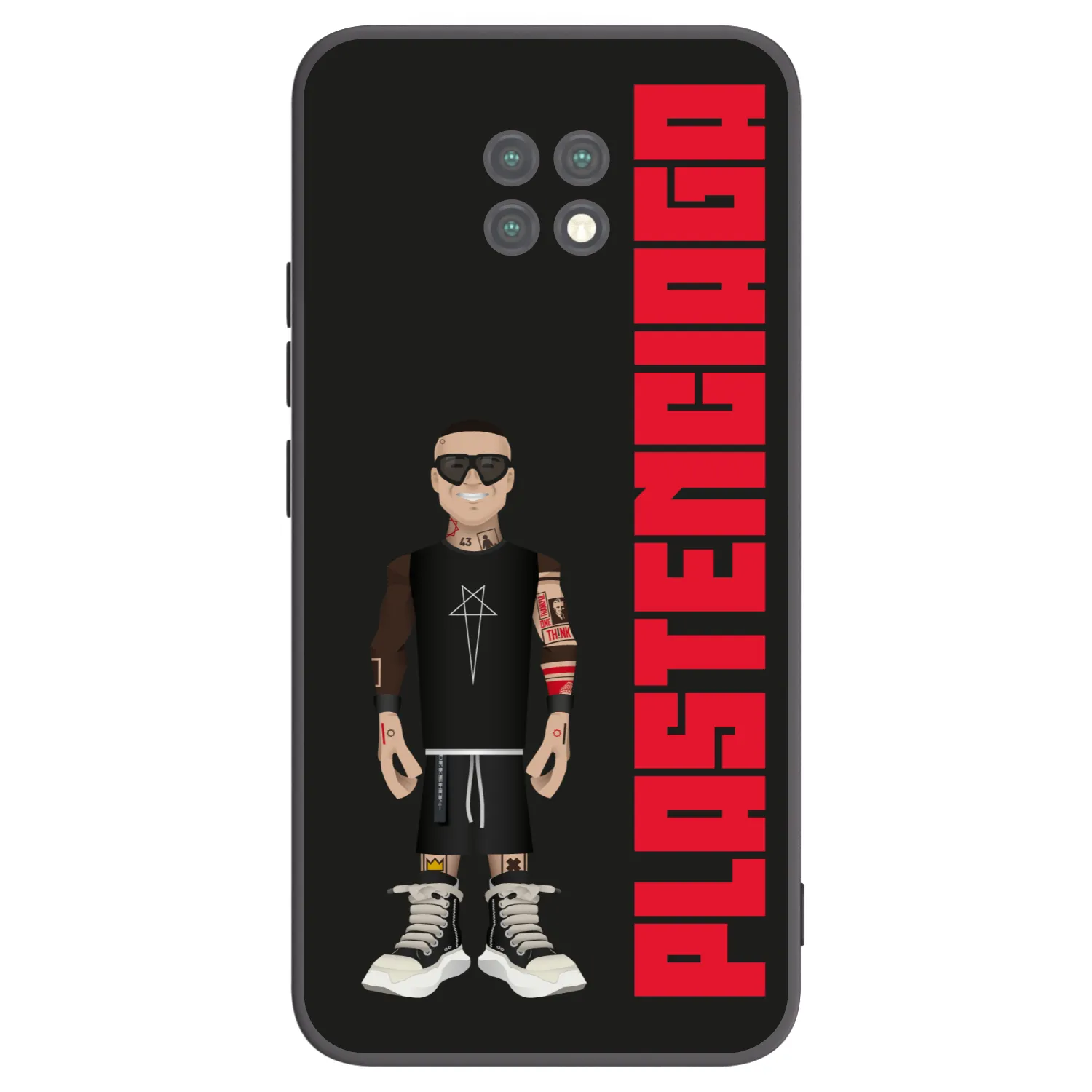 Picasee silikonowe czarne etui na Xiaomi Redmi Note 9T - Tomáš Rajchl