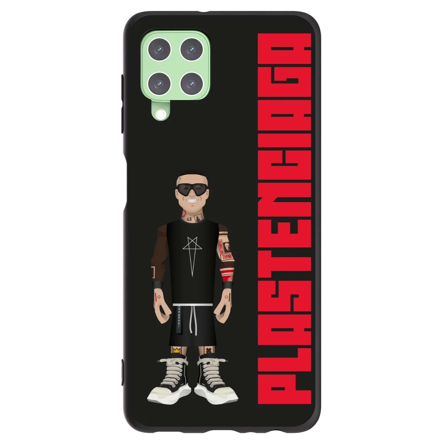 Picasee silikonowe czarne etui na Samsung Galaxy A22 A225F 4G - Tomáš Rajchl