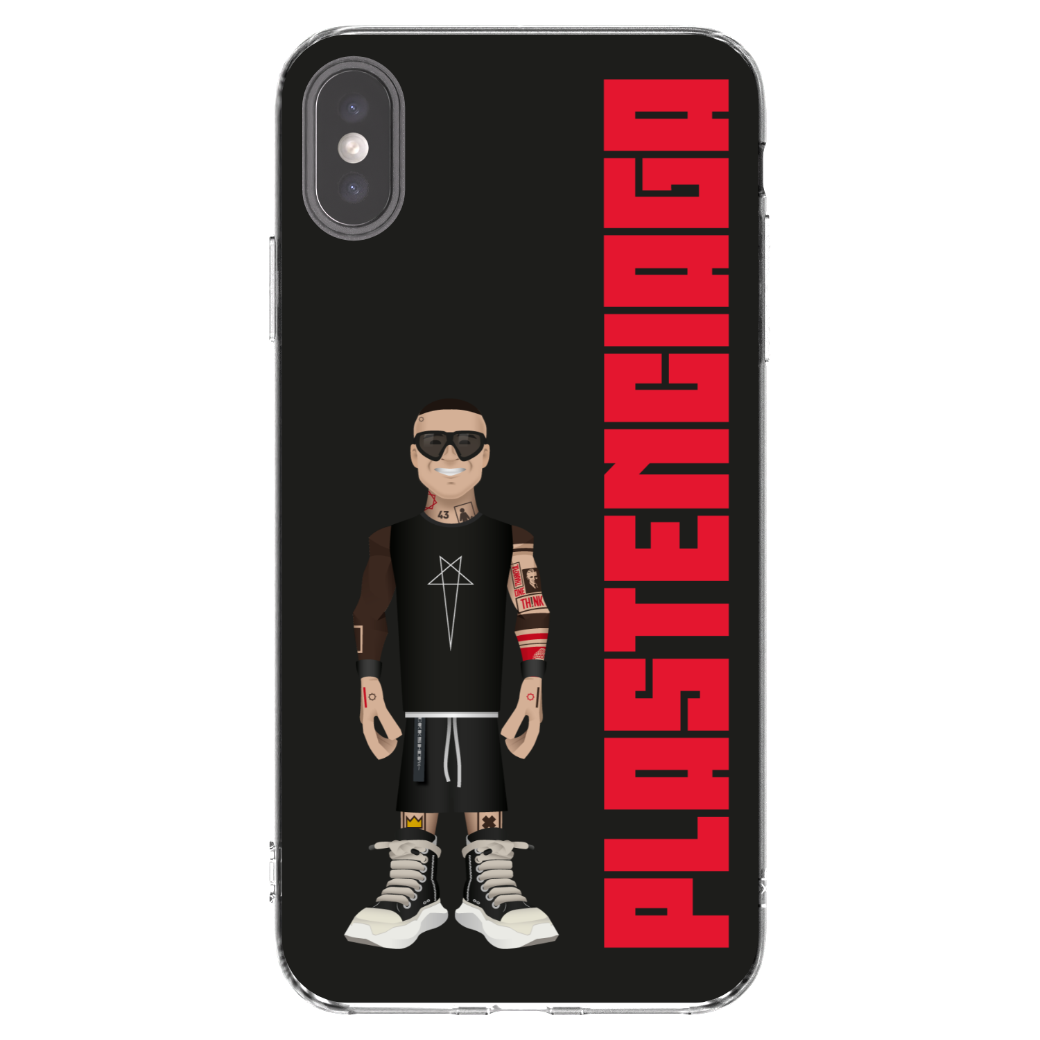 Picasee silikonowe przeźroczyste etui na Apple iPhone XS Max - Tomáš Rajchl