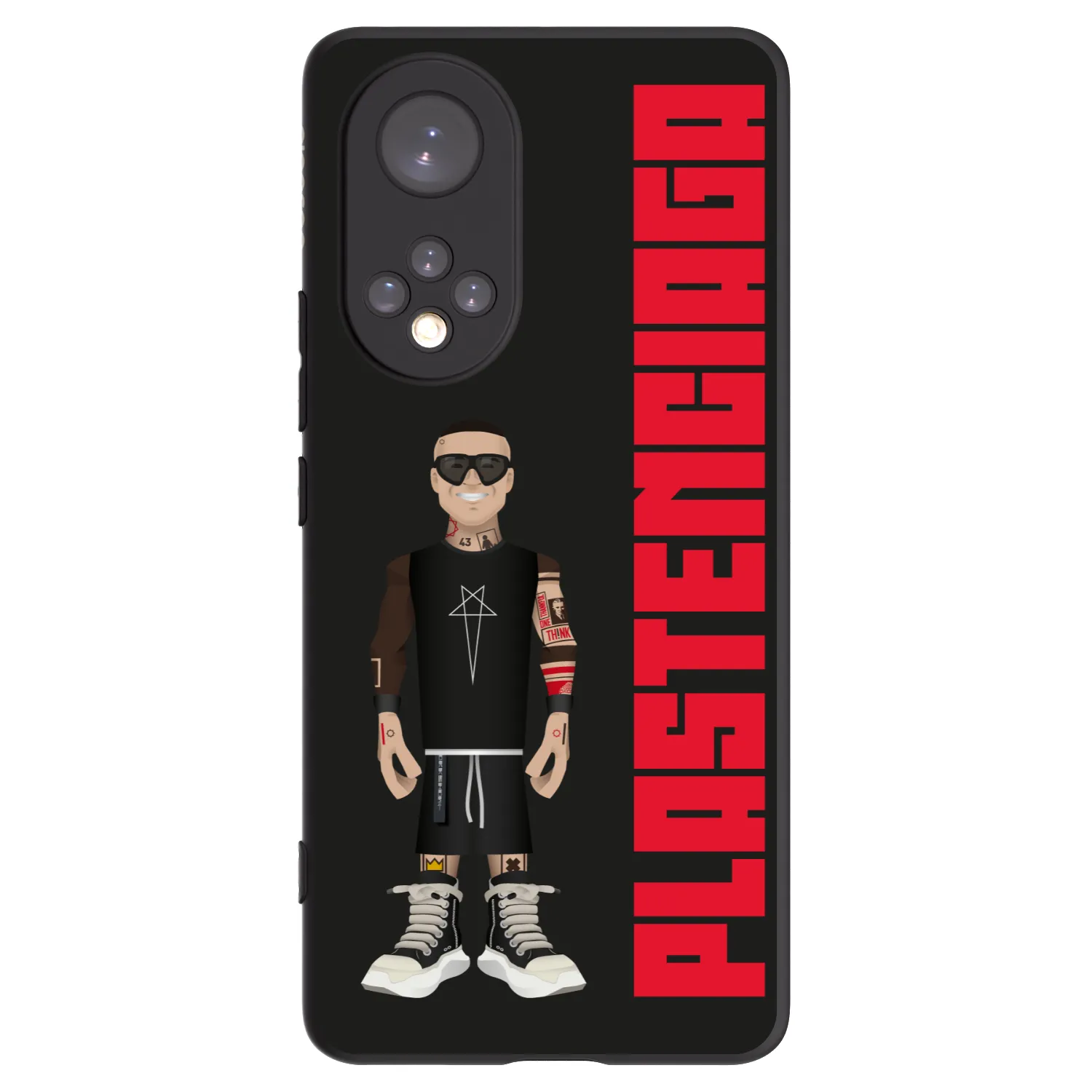 Picasee silikonowe czarne etui na Honor 50 5G - Tomáš Rajchl