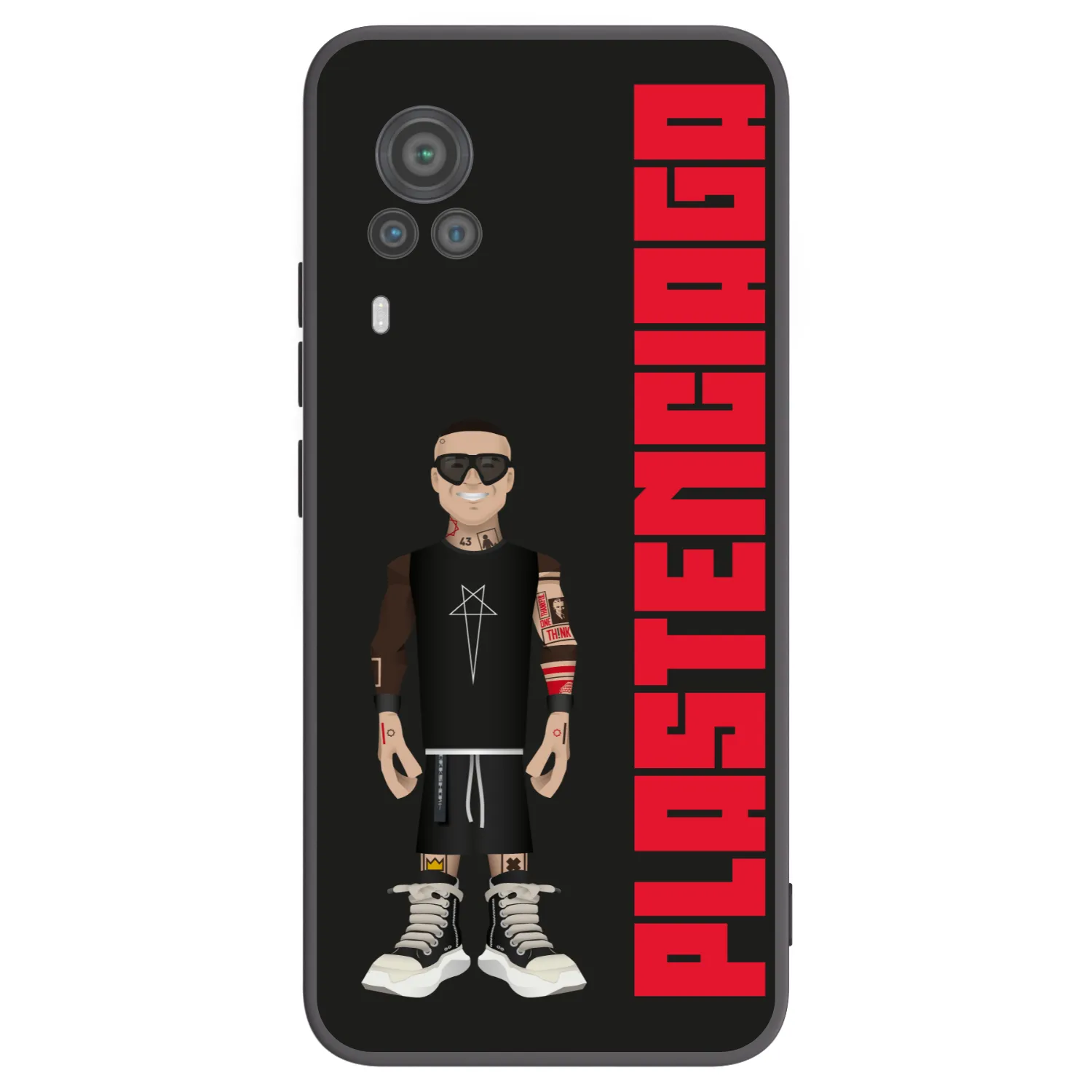 Picasee silikonowe czarne etui na Vivo X60 Pro 5G - Tomáš Rajchl