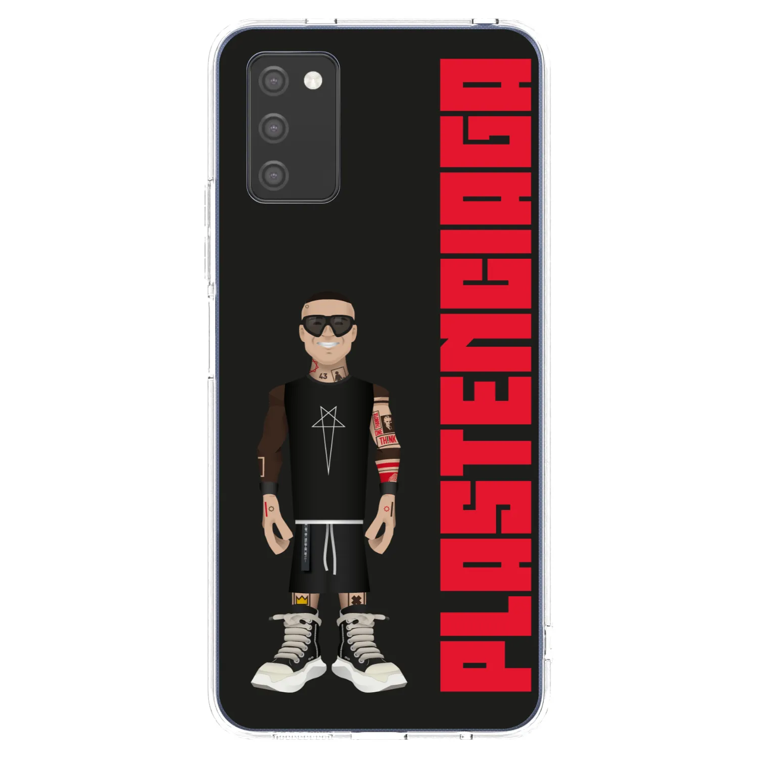 Picasee silikonowe przeźroczyste etui na Samsung Galaxy A03s A037G - Tomáš Rajchl
