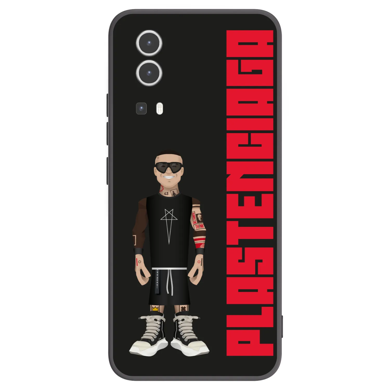 Picasee silikonowe czarne etui na Vivo Y72 5G - Tomáš Rajchl