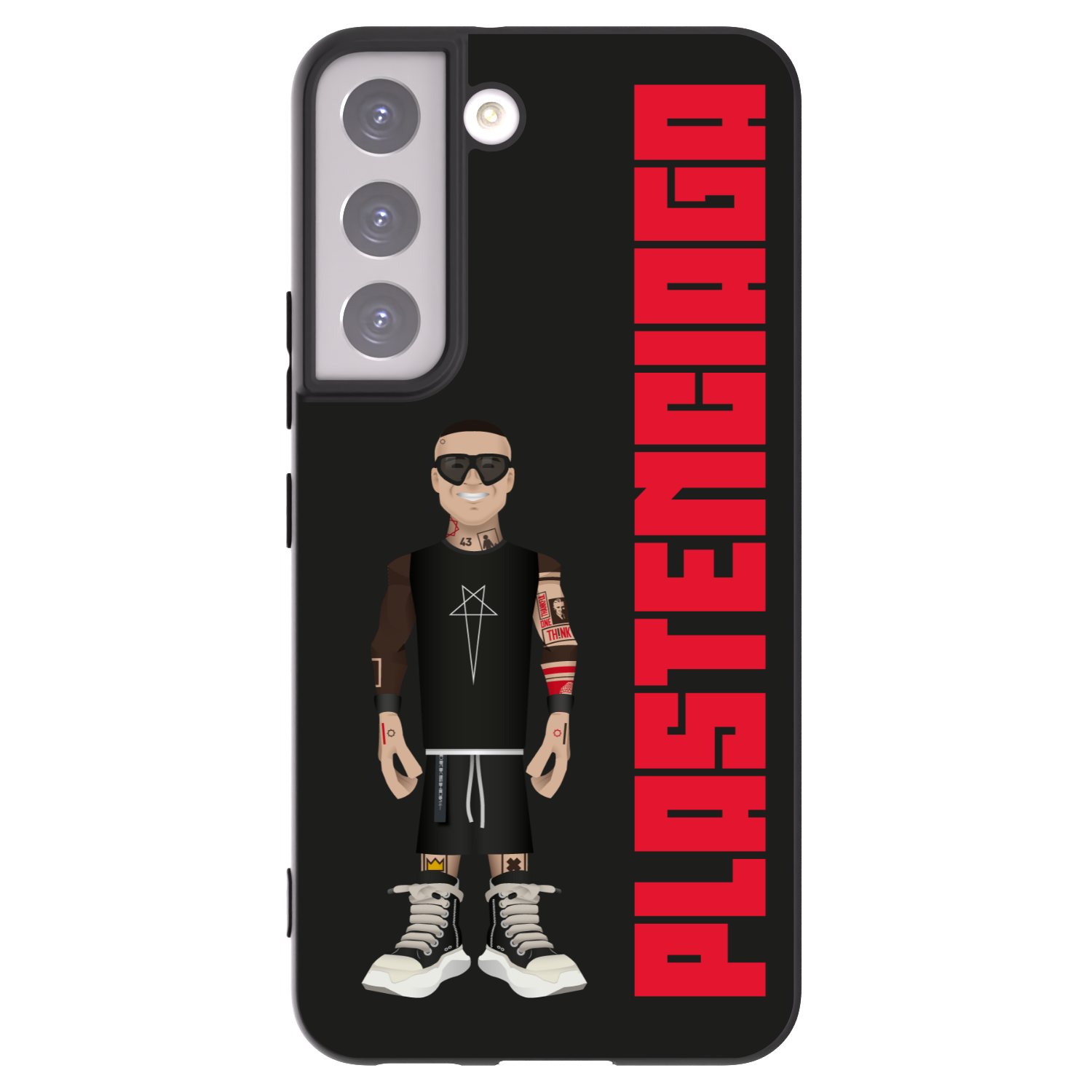 Picasee silikonowe czarne etui na Samsung Galaxy S22 5G - Tomáš Rajchl