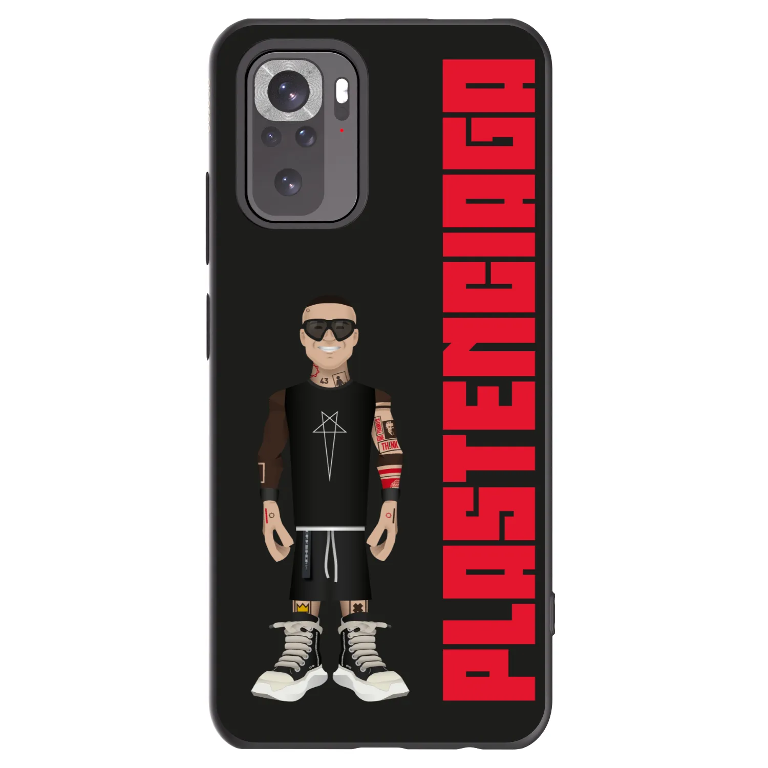 Picasee silikonowe czarne etui na Xiaomi Redmi Note 11S 4G - Tomáš Rajchl