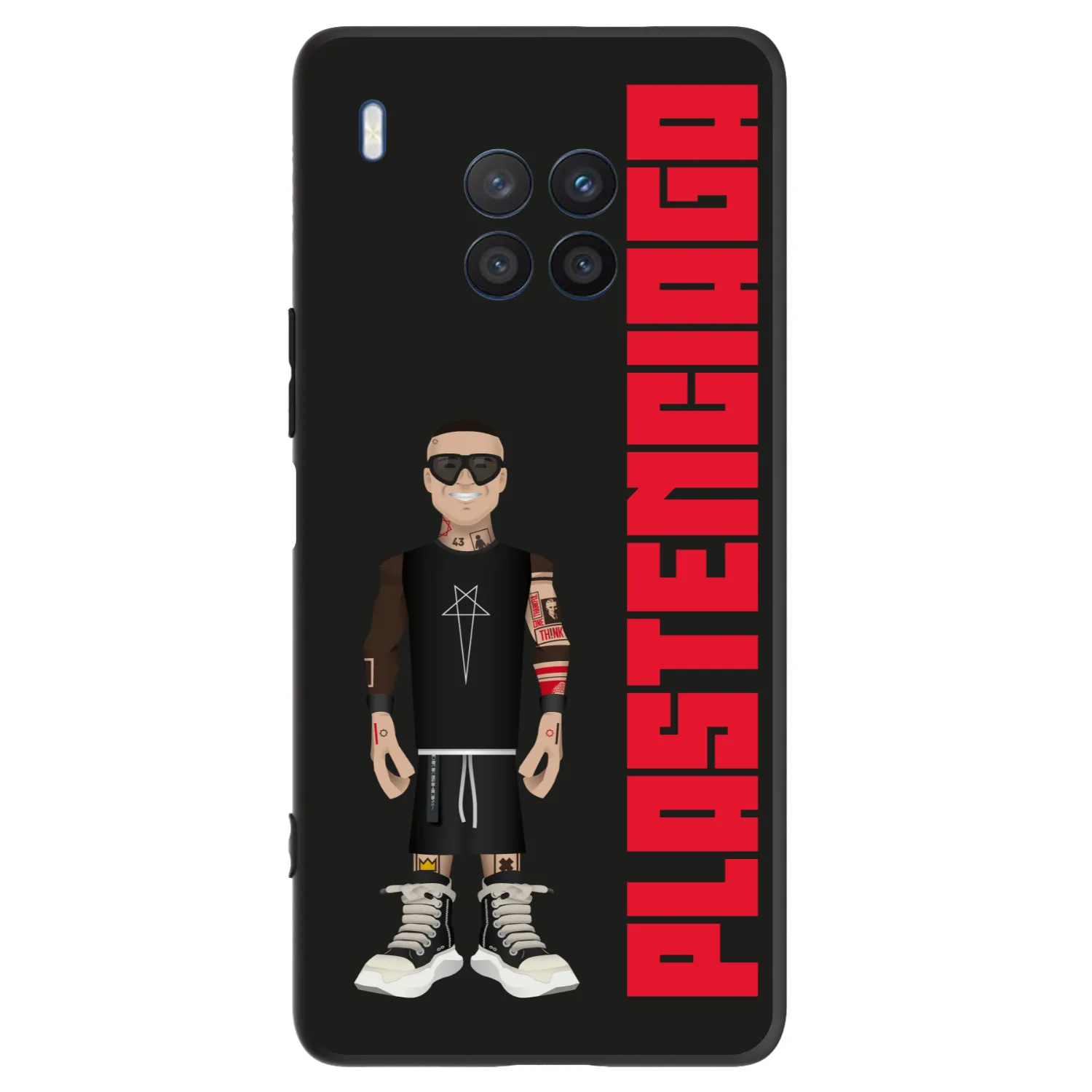 Picasee silikonowe czarne etui na Honor 50 Lite - Tomáš Rajchl