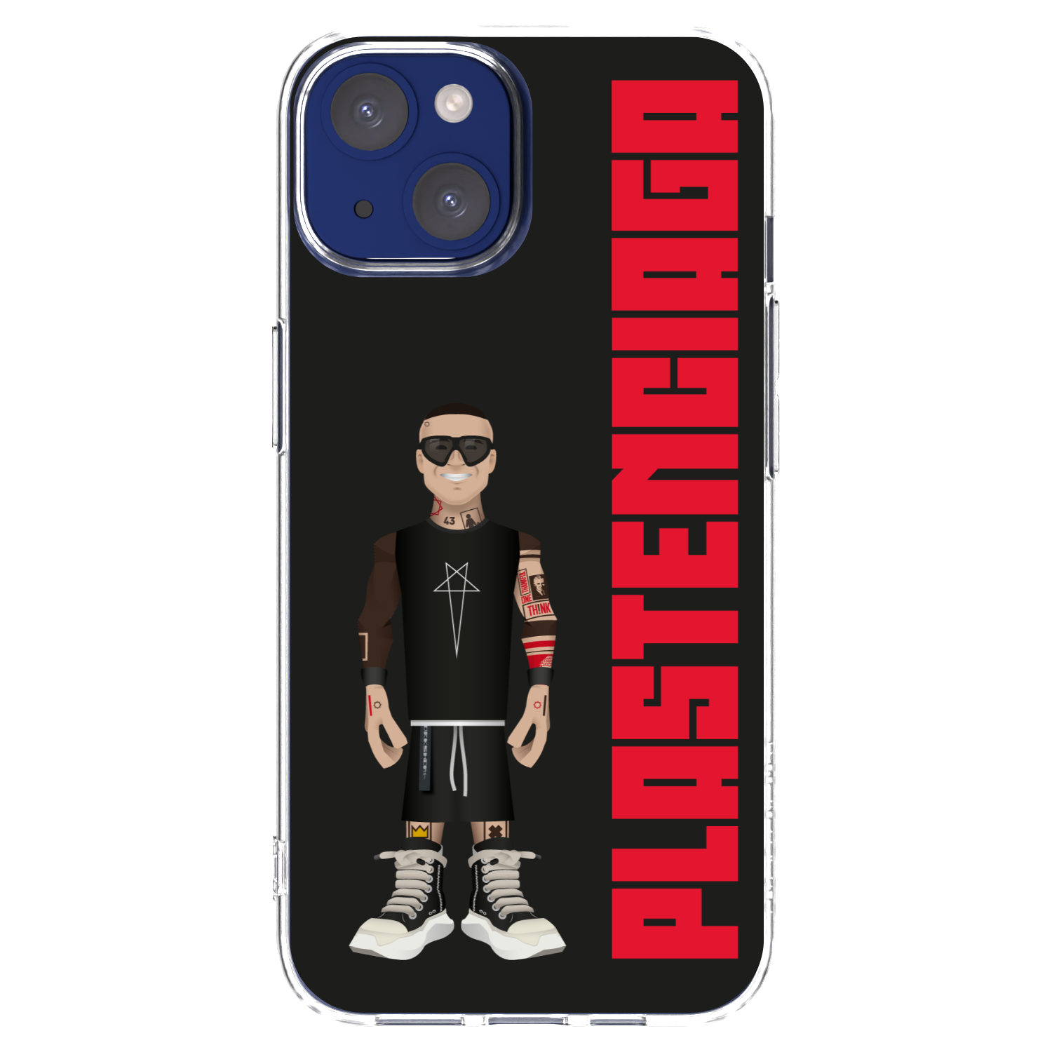 Picasee silikonowe przeźroczyste etui na Apple iPhone 14 - Tomáš Rajchl