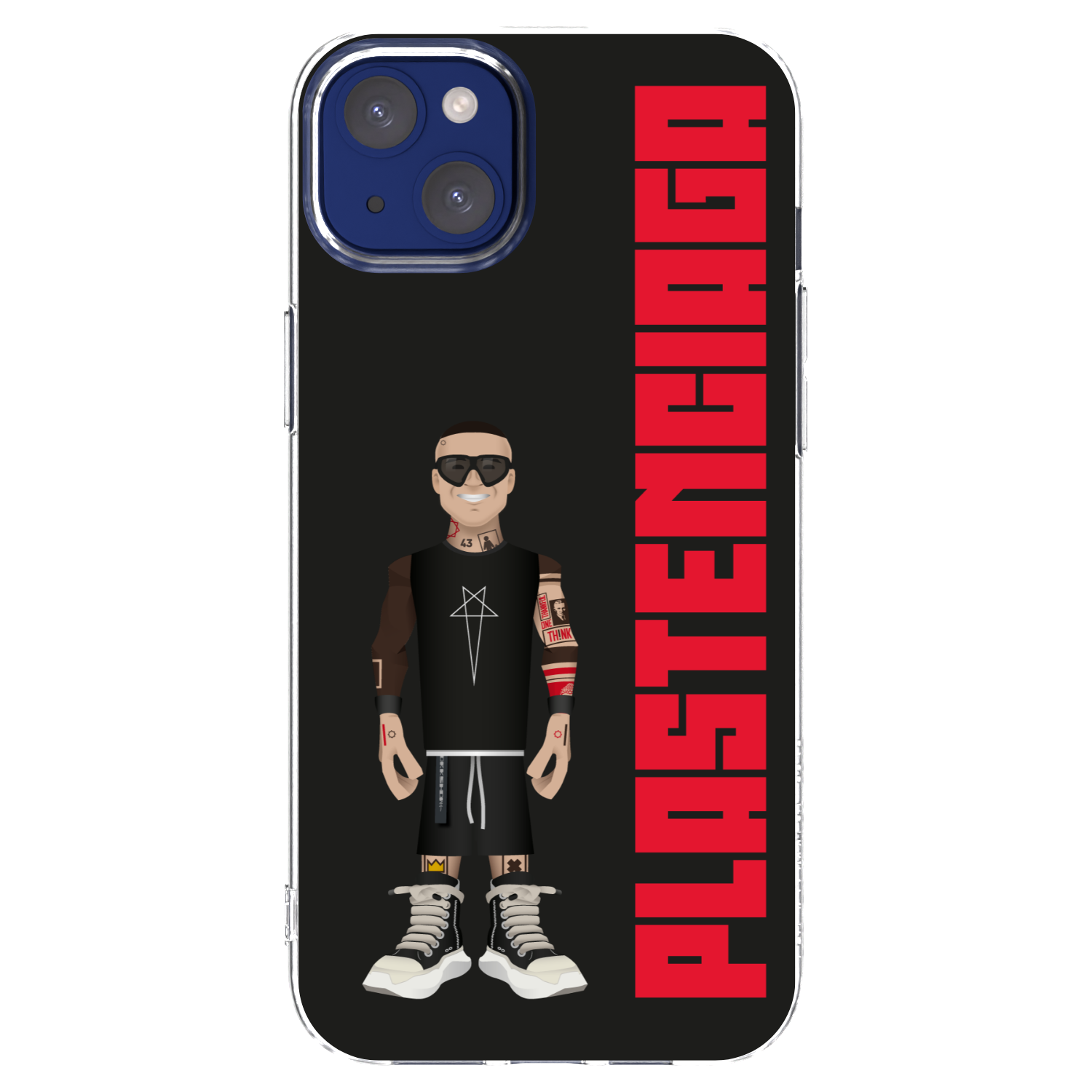 Picasee silikonowe przeźroczyste etui na Apple iPhone 14 Plus - Tomáš Rajchl