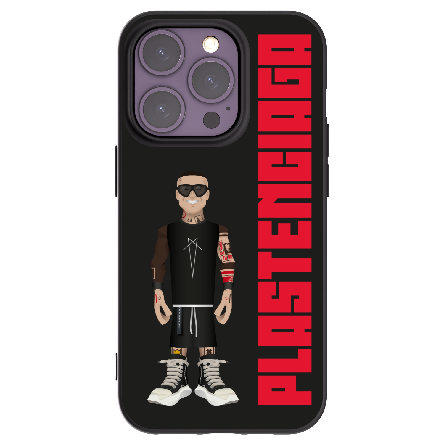 Picasee silikonowe czarne etui na Apple iPhone 14 Pro - Tomáš Rajchl