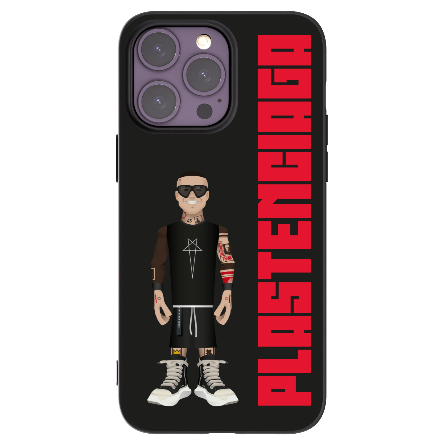 Picasee silikonowe czarne etui na Apple iPhone 14 Pro Max - Tomáš Rajchl