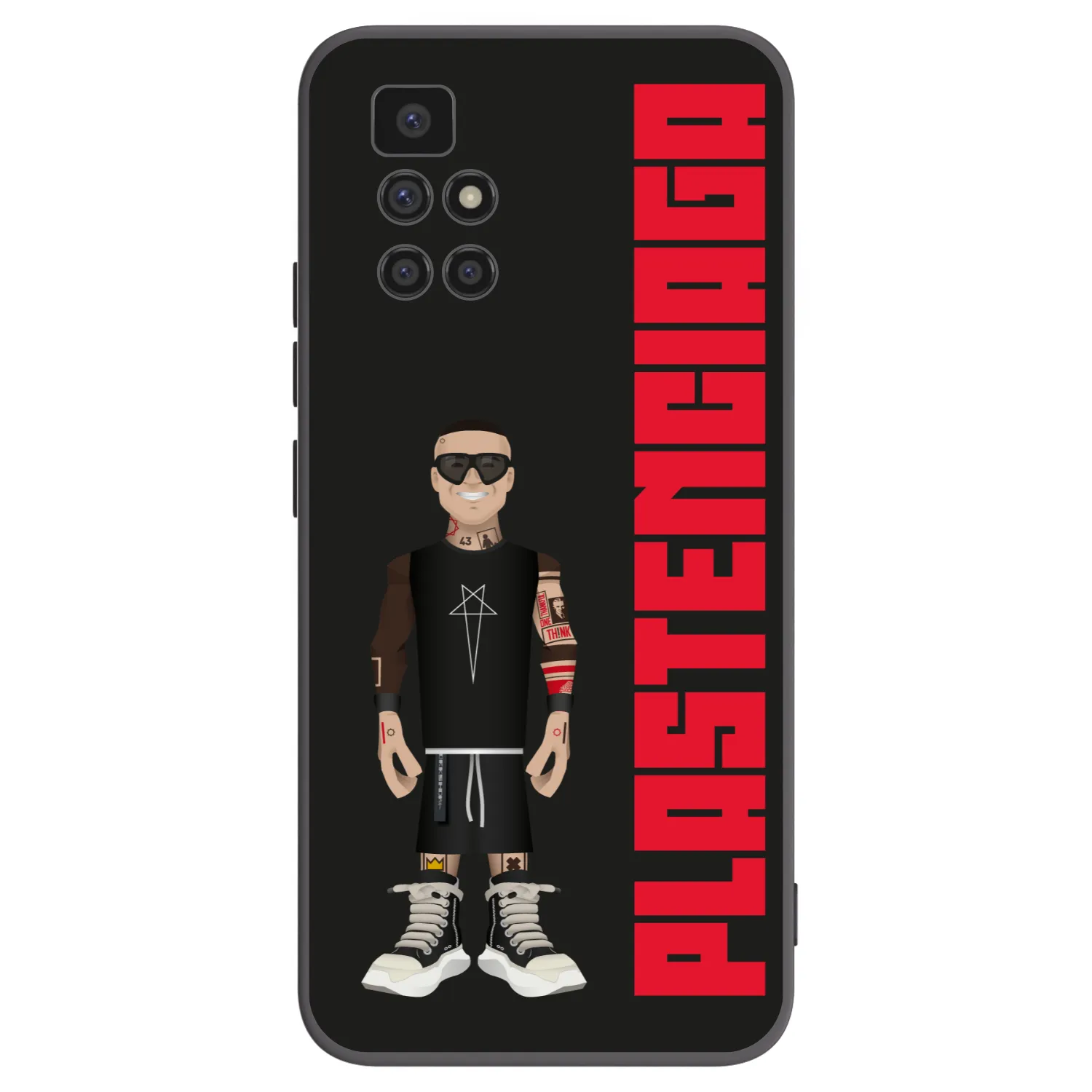 Picasee silikonowe czarne etui na Xiaomi Redmi 10 (2022) - Tomáš Rajchl