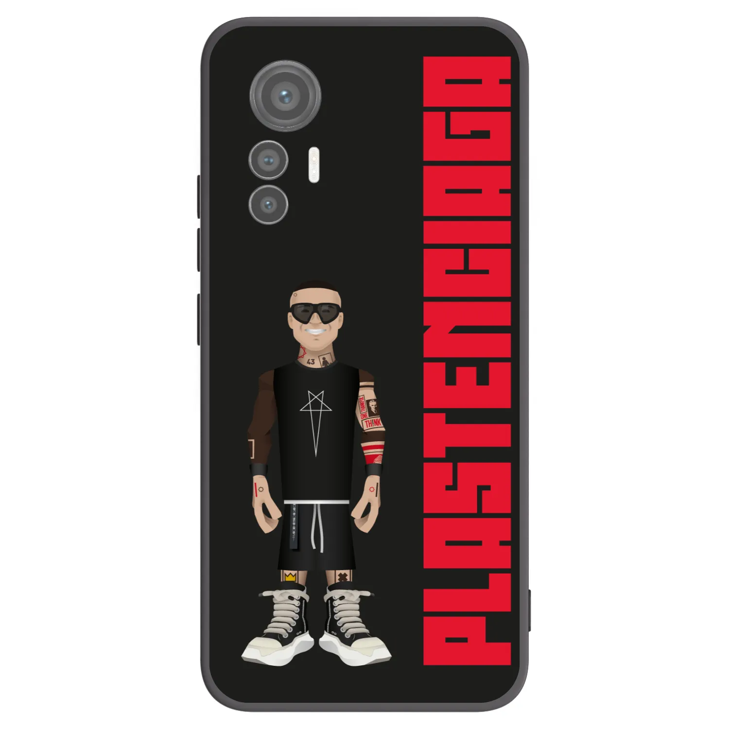 Picasee silikonowe czarne etui na Xiaomi 12 Lite - Tomáš Rajchl
