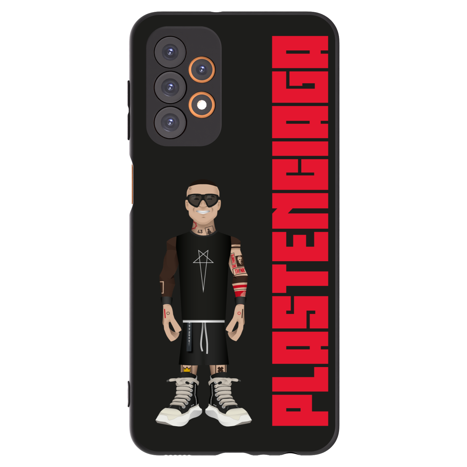 Picasee silikonowe czarne etui na Samsung Galaxy A23 A236B 5G - Tomáš Rajchl