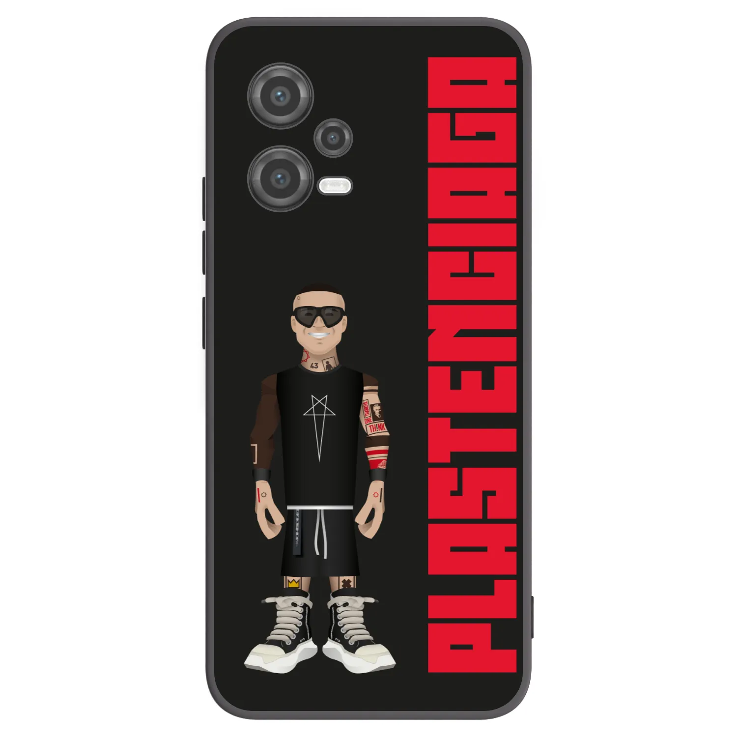 Picasee silikonowe czarne etui na Xiaomi Poco X5 - Tomáš Rajchl