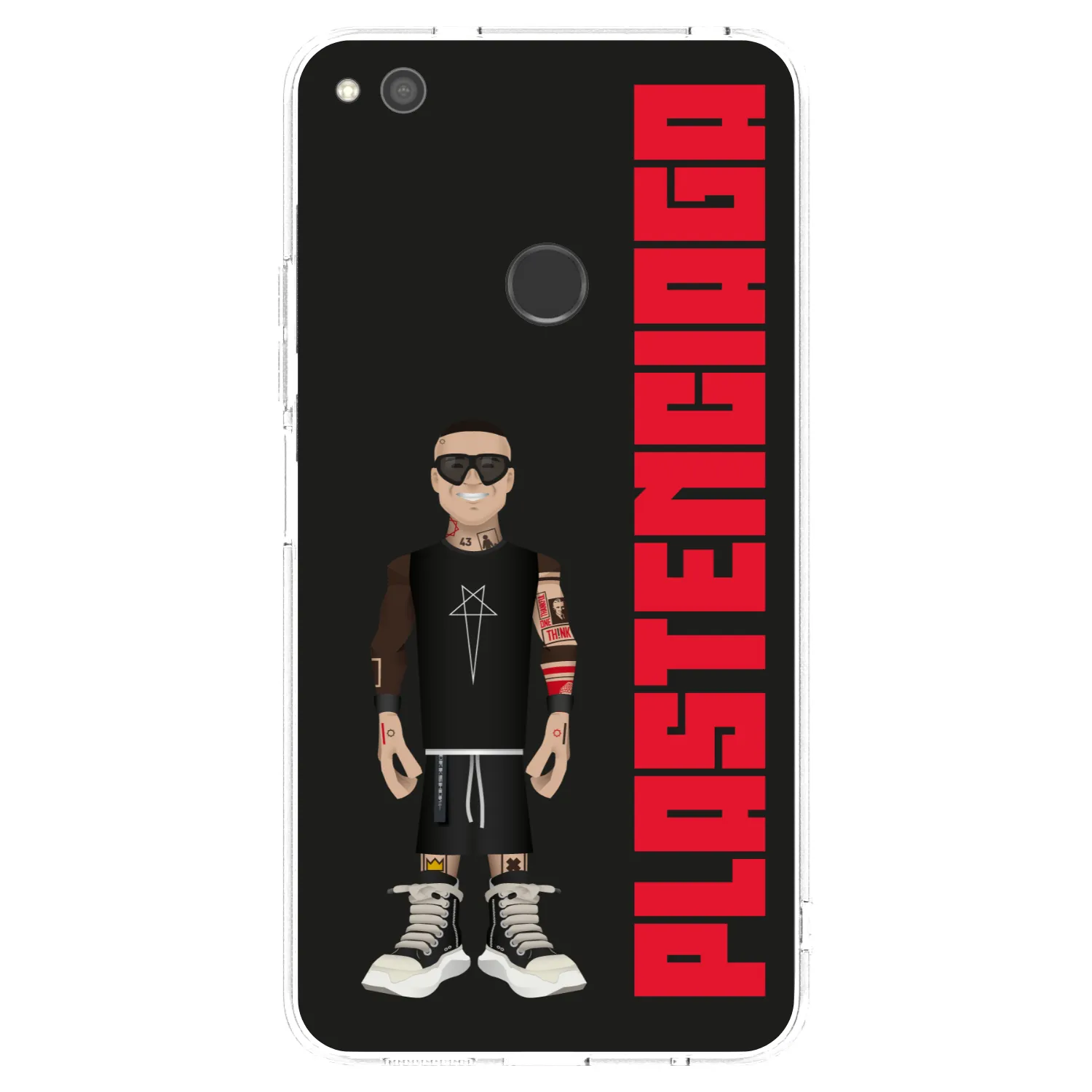 Picasee silikonowe przeźroczyste etui na Huawei P9 Lite 2017 - Tomáš Rajchl