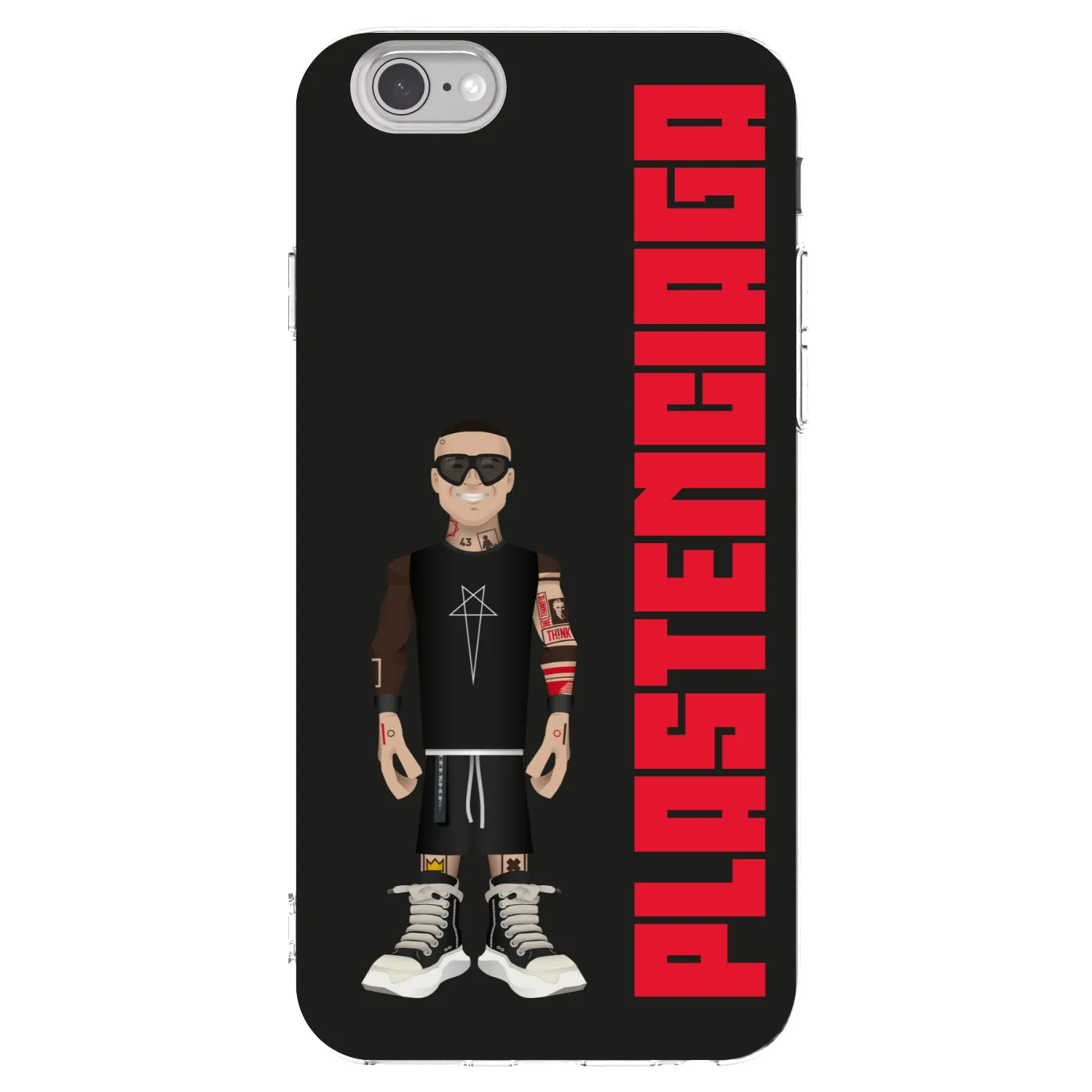 Picasee silikonowe przeźroczyste etui na Apple iPhone 6/6S - Tomáš Rajchl