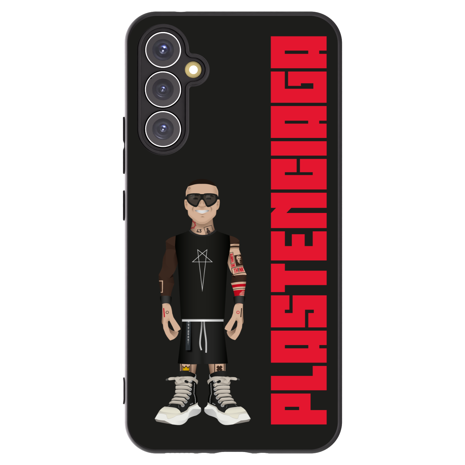 Picasee silikonowe czarne etui na Samsung Galaxy A34 5G A346B - Tomáš Rajchl