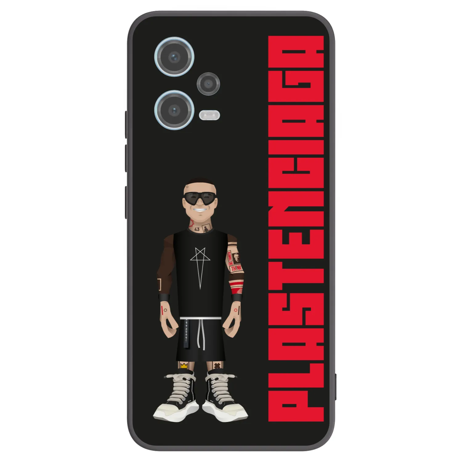 Picasee silikonowe czarne etui na Xiaomi Redmi Note 12 5G - Tomáš Rajchl