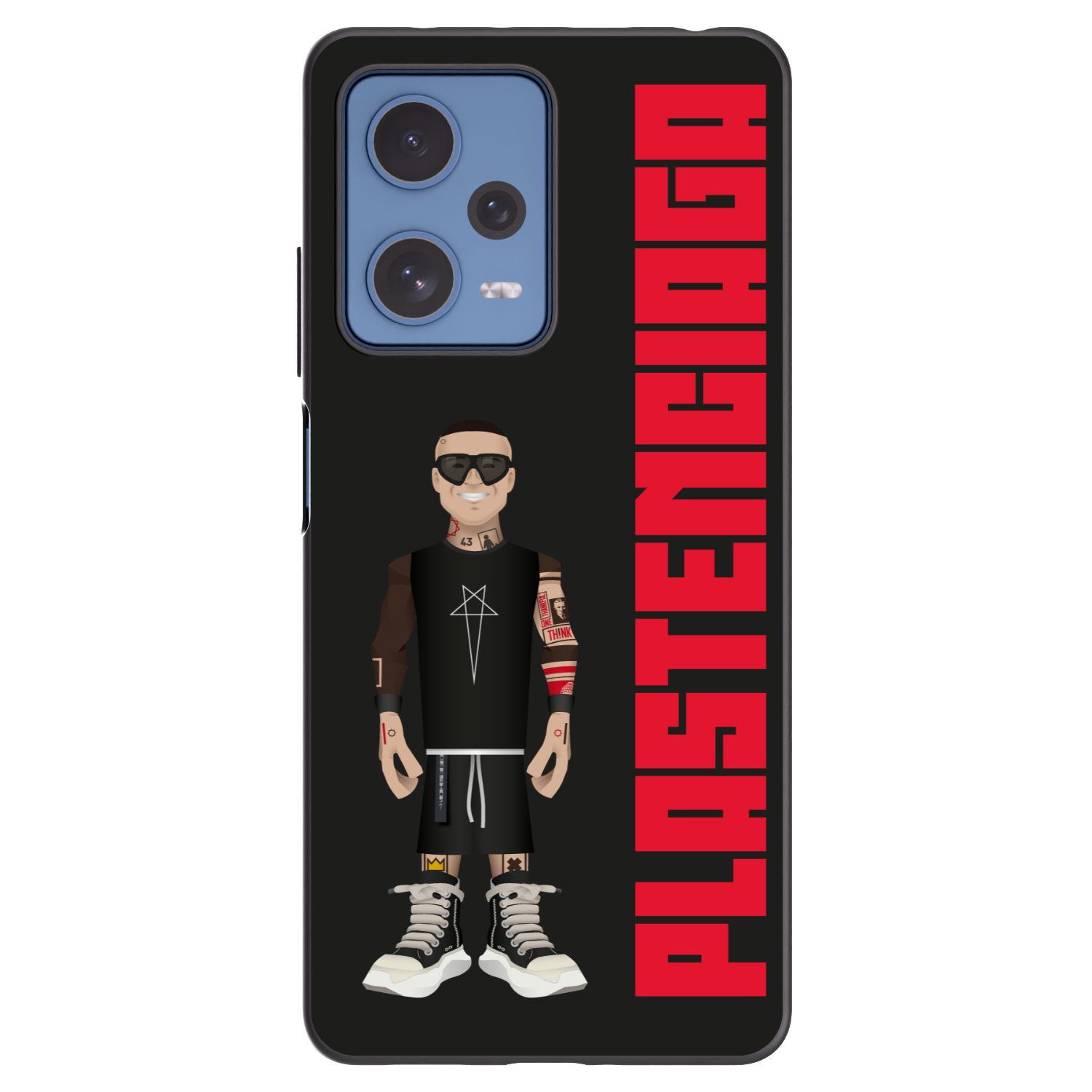 Picasee silikonowe czarne etui na Xiaomi Redmi Note 12 Pro 5G - Tomáš Rajchl