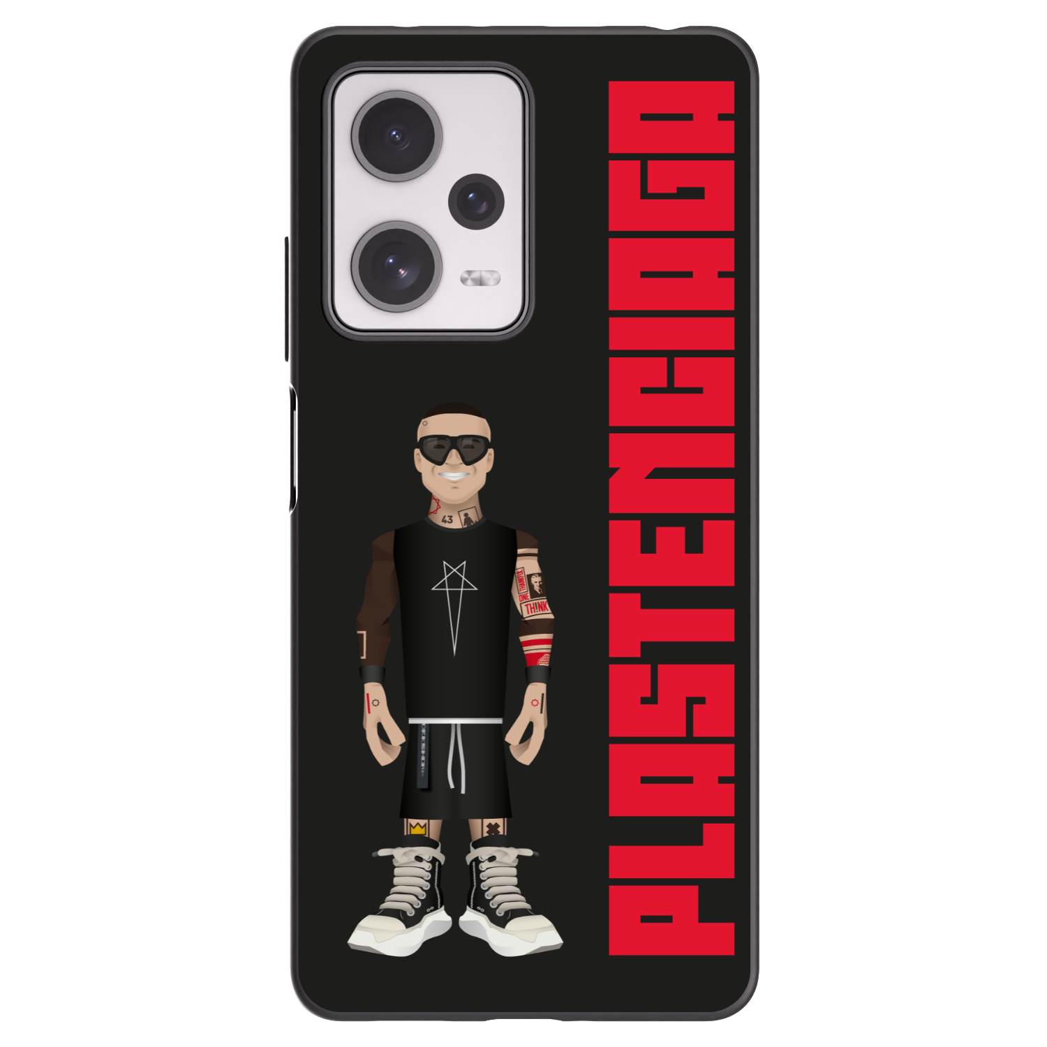 Picasee silikonowe czarne etui na Xiaomi Redmi Note 12 Pro+ 5G - Tomáš Rajchl