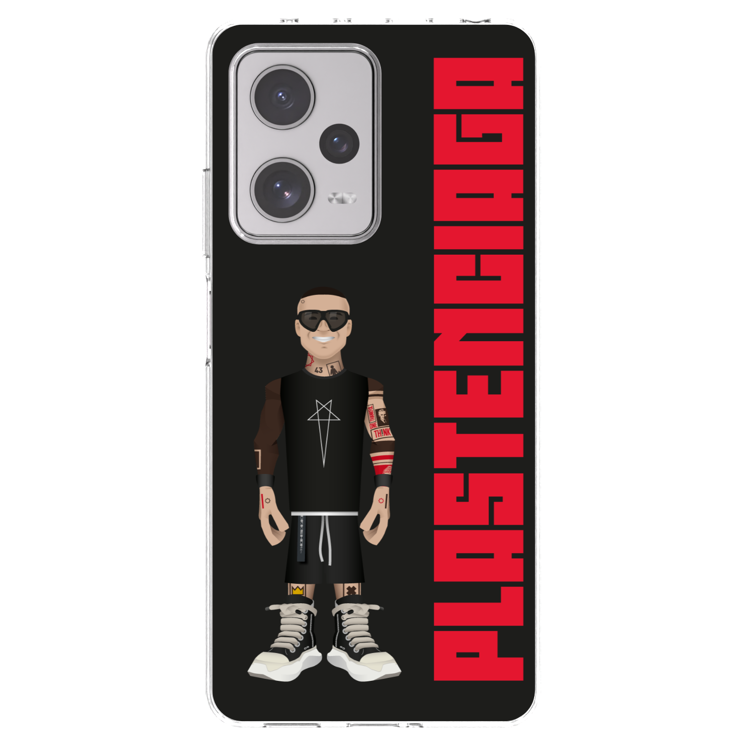 Picasee silikonowe przeźroczyste etui na Xiaomi Redmi Note 12 Pro+ 5G - Tomáš Rajchl