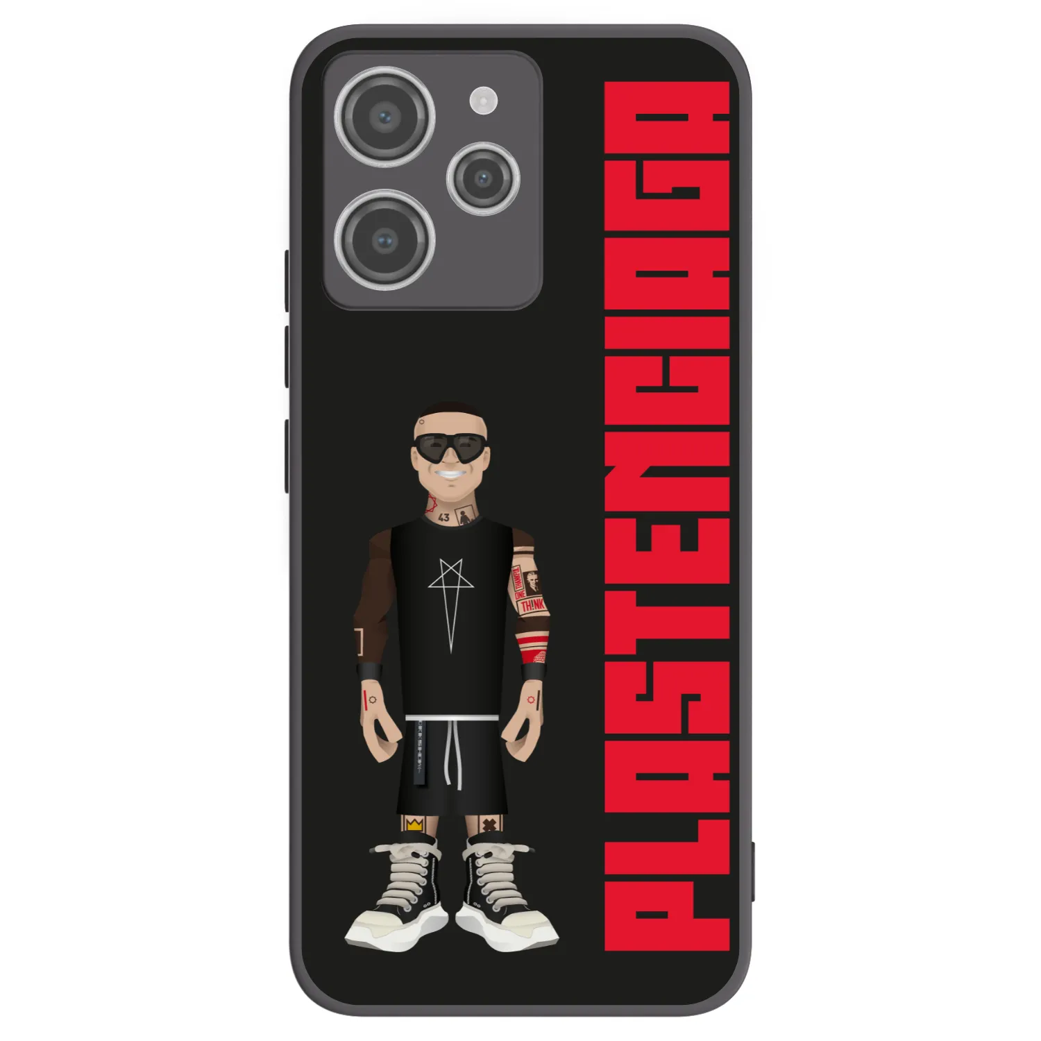 Picasee silikonowe czarne etui na Xiaomi Redmi 12 4G - Tomáš Rajchl