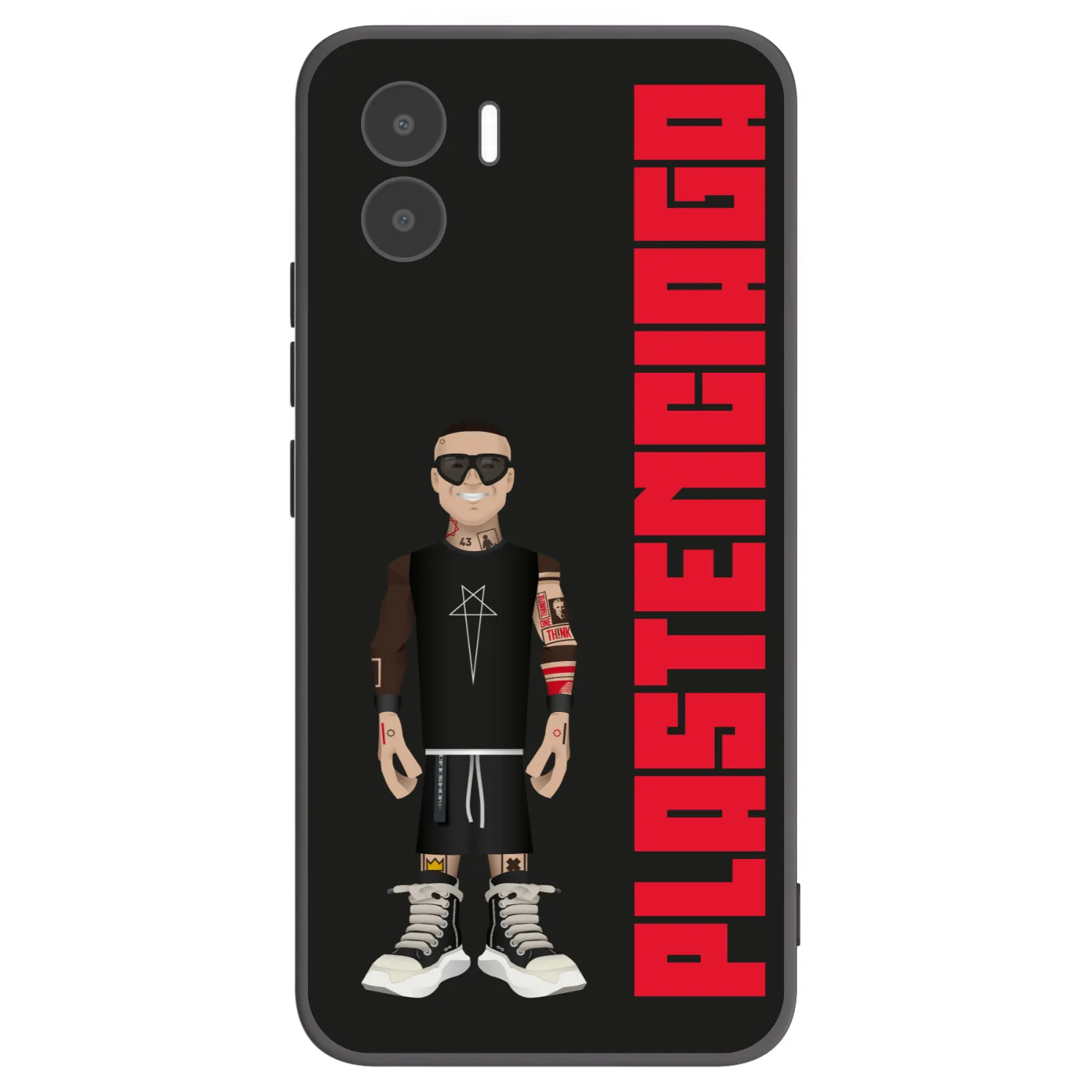 Picasee silikonowe czarne etui na Xiaomi Redmi A2 - Tomáš Rajchl