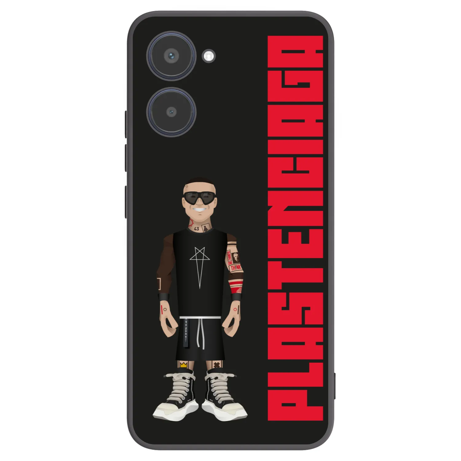 Picasee silikonowe czarne etui na Realme 10 4G - Tomáš Rajchl