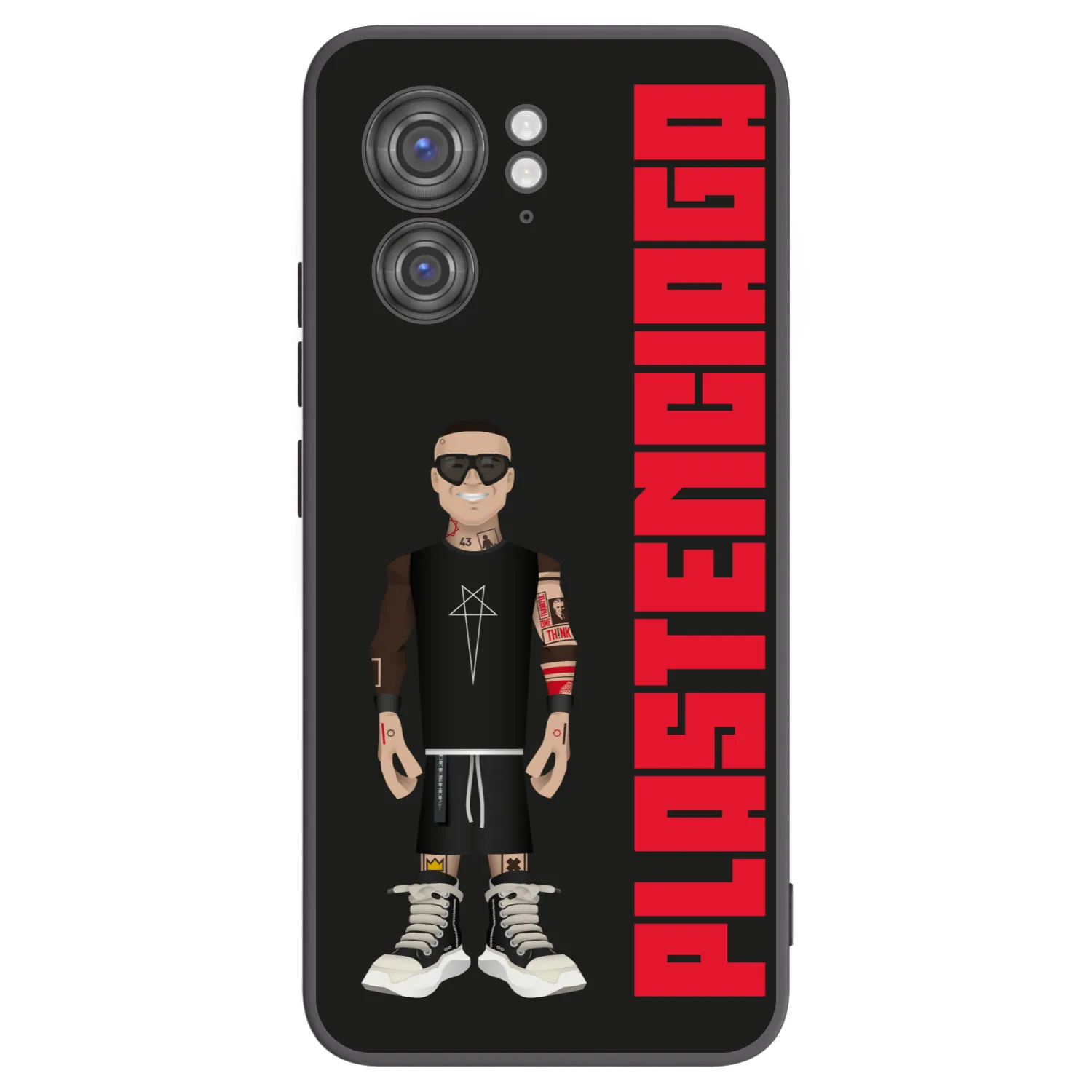 Picasee silikonowe czarne etui na Motorola Edge 40 - Tomáš Rajchl