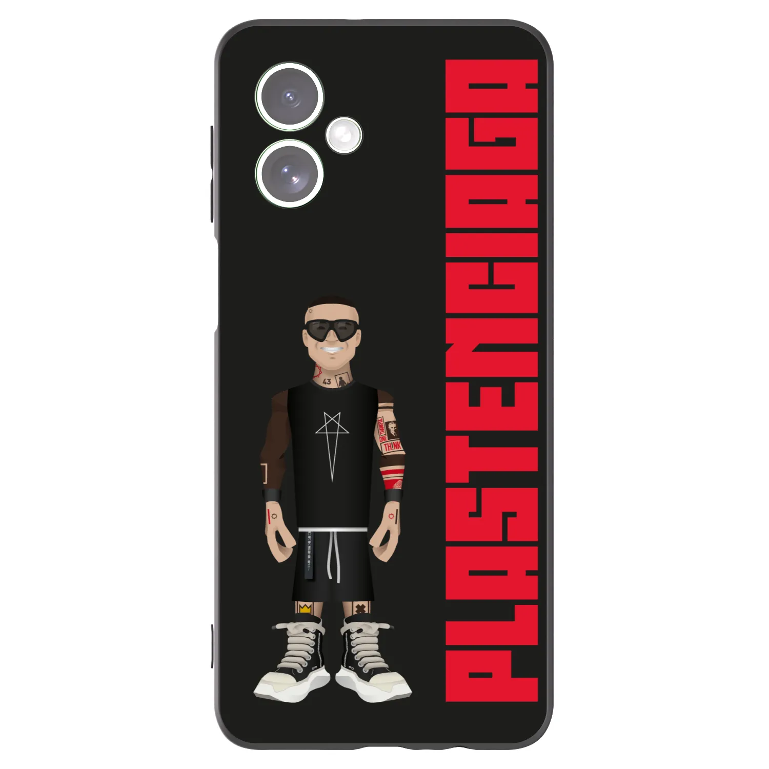 Picasee silikonowe czarne etui na Motorola Moto G54 5G - Tomáš Rajchl