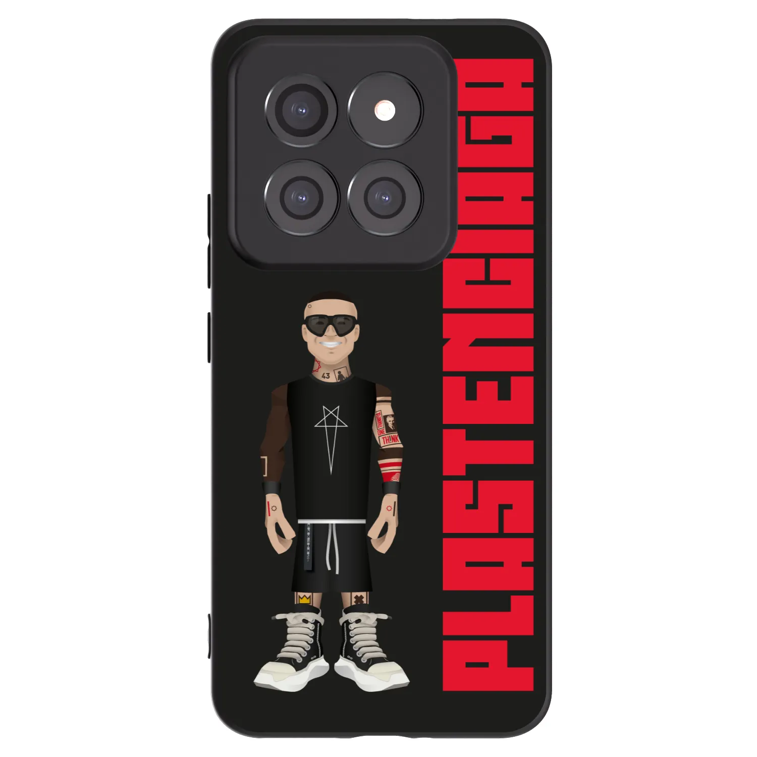 Picasee silikonowe czarne etui na Xiaomi 14 Pro - Tomáš Rajchl